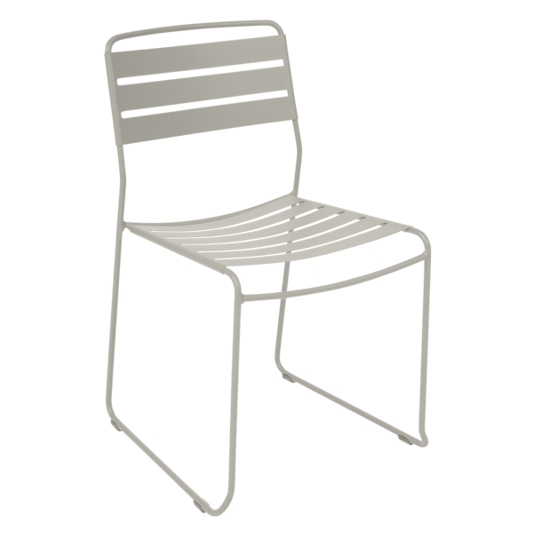 Surprising Outdoor Dining Chair By Fermob in Clay Grey