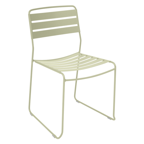 Surprising Outdoor Dining Chair By Fermob in Willow Green