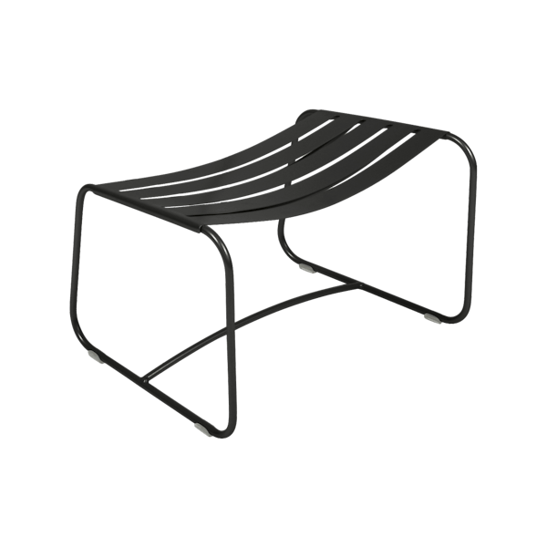 Surprising Outdoor Casual Footrest By Fermob in Liquorice