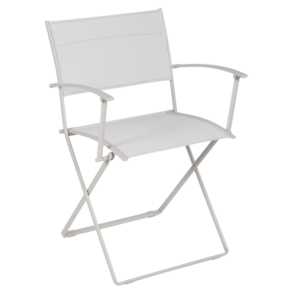 Plein Air Outdoor Folding Armchair By Fermob in Clay Grey