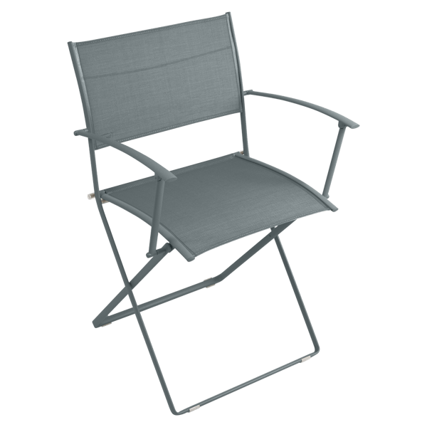 Plein Air Outdoor Folding Armchair By Fermob in Storm Grey