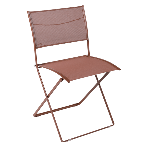 Plein Air Outdoor Folding Chair By Fermob in Red Ochre