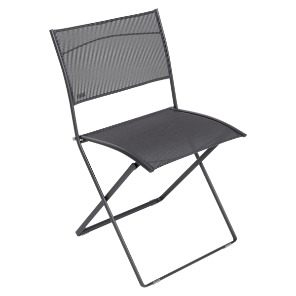 Plein Air Outdoor Folding Chair By Fermob in Anthracite