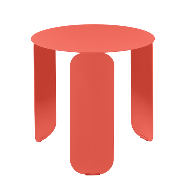 Fermob Bebop Low Table Round 45cm in Capucine