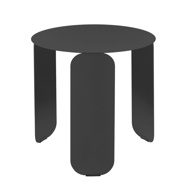 Bebop Low Table Round 45cm By Fermob in Anthracite