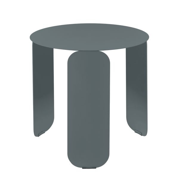 Bebop Low Table Round 45cm By Fermob in Storm Grey