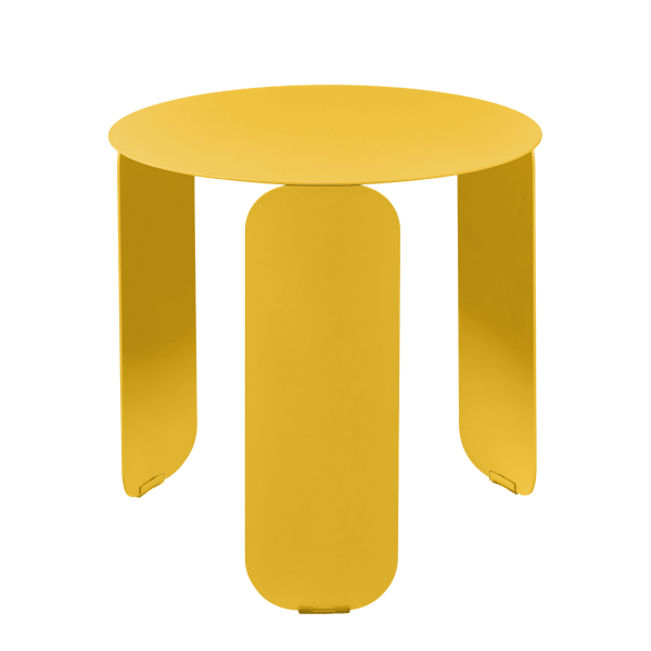 Bebop Low Table Round 45cm By Fermob in Honey