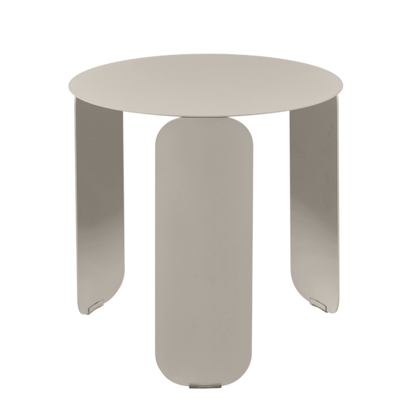 Fermob Bebop Low Table Round 45cm in Nutmeg