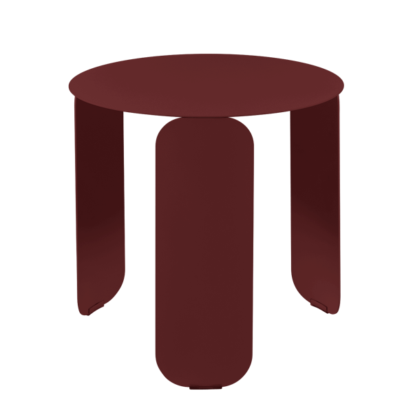 Bebop Low Table Round 45cm By Fermob in Chilli
