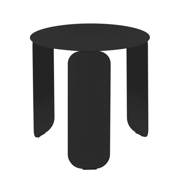 Bebop Low Table Round 45cm By Fermob in Liquorice