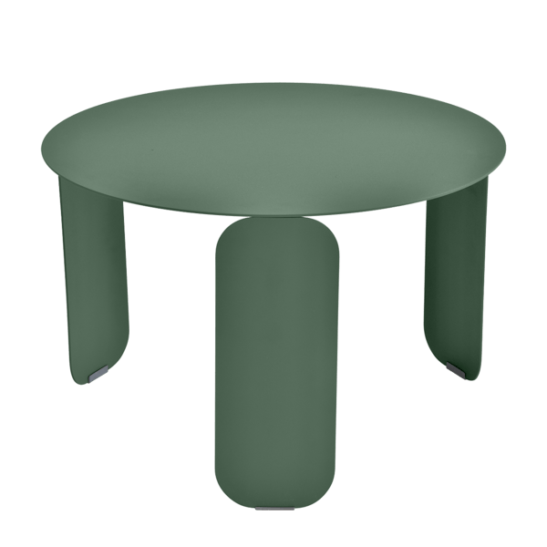 Bebop Low Table Round 60cm By Fermob in Cedar Green