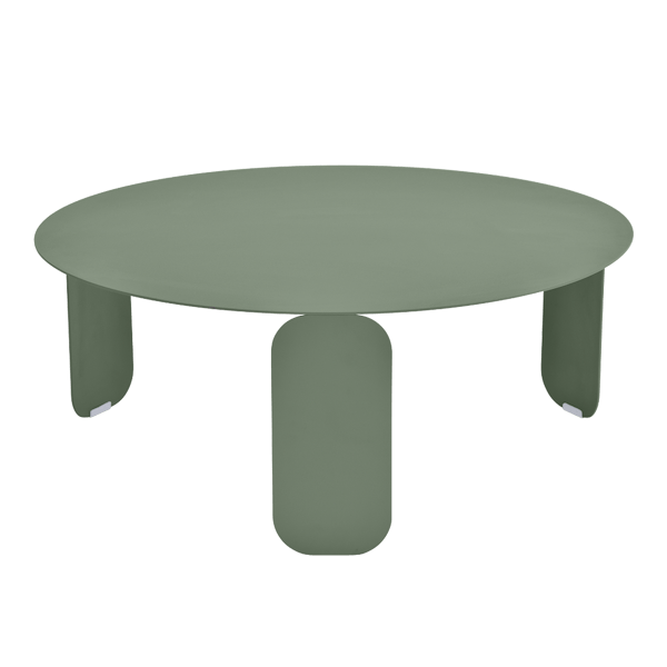 Bebop Low Table Round 80cm By Fermob in Cactus