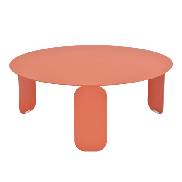 Bebop Low Table Round 80cm By Fermob in Capucine