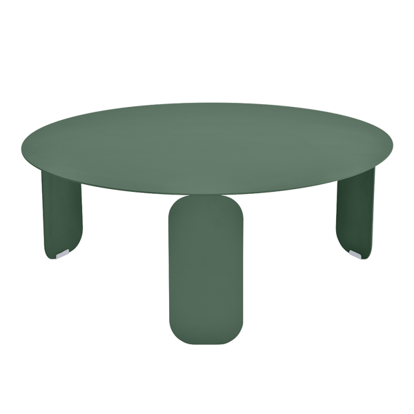 Bebop Low Table Round 80cm By Fermob in Cedar Green