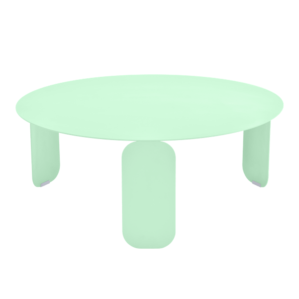 Bebop Low Table Round 80cm By Fermob in Opaline Green