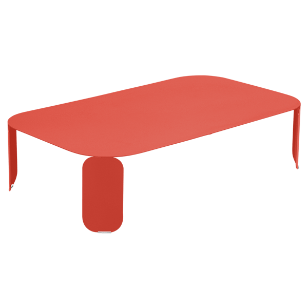 Fermob Bebop Low Table 120 x 70cm - 29cm High in Capucine