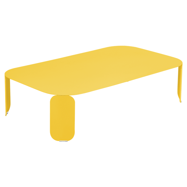Bebop Low Table 120 x 70cm - 29cm High By Fermob in Honey