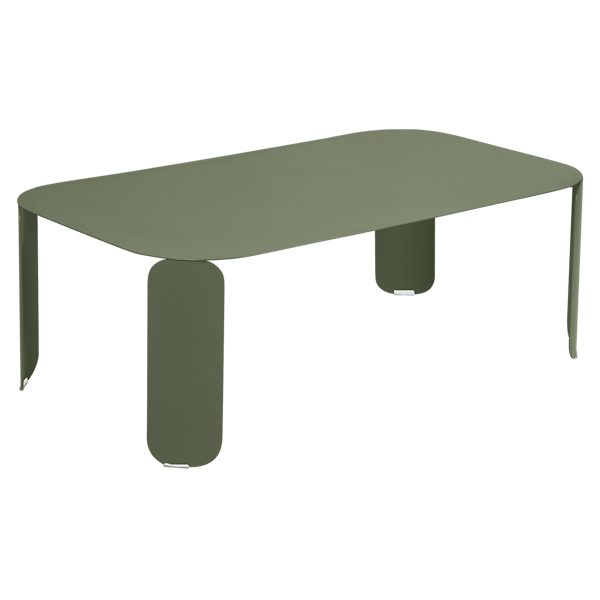 Bebop Low Table 120 x 70cm - 42 cm High By Fermob in Cactus