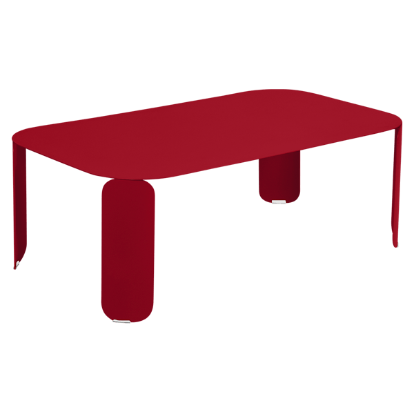 Fermob Bebop Low Table 120 x 70cm - 42 cm High in Poppy
