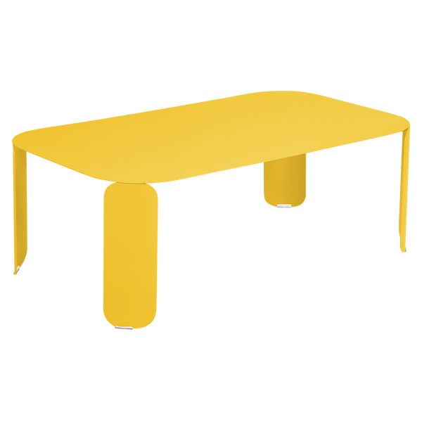 Bebop Low Table 120 x 70cm - 42 cm High By Fermob in Honey