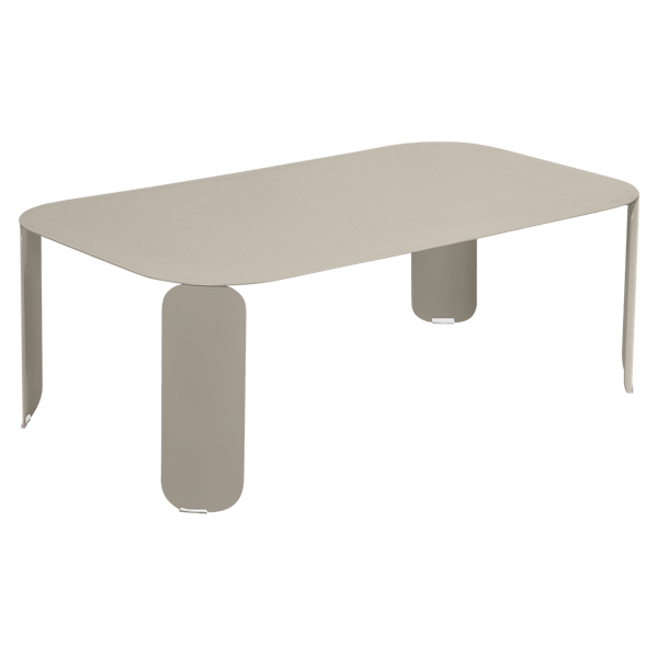 Bebop Low Table 120 x 70cm - 42 cm High By Fermob in Nutmeg