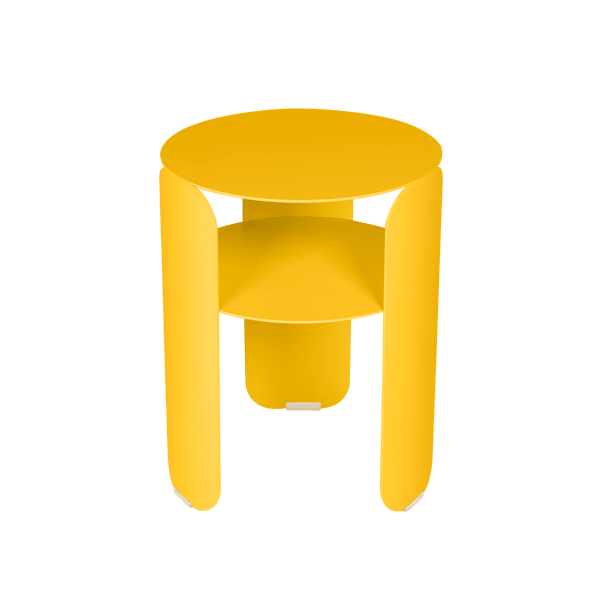 Bebop Outdoor Side Table 35cm By Fermob in Honey 2023