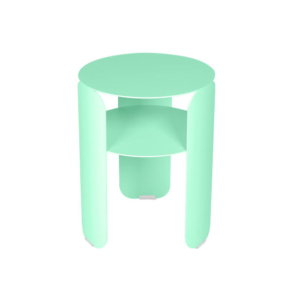 Bebop Outdoor Side Table 35cm By Fermob in Opaline Green