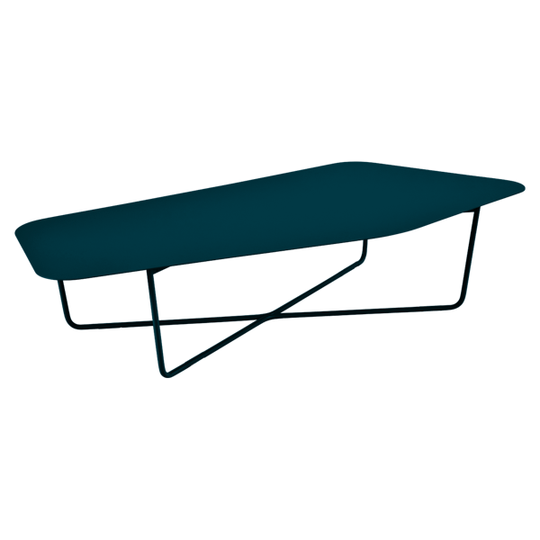 Fermob Ultrasofa Low Table in Acapulco Blue