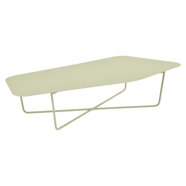 Ultrasofa Outdoor Coffee Low Table By Fermob in Willow Green